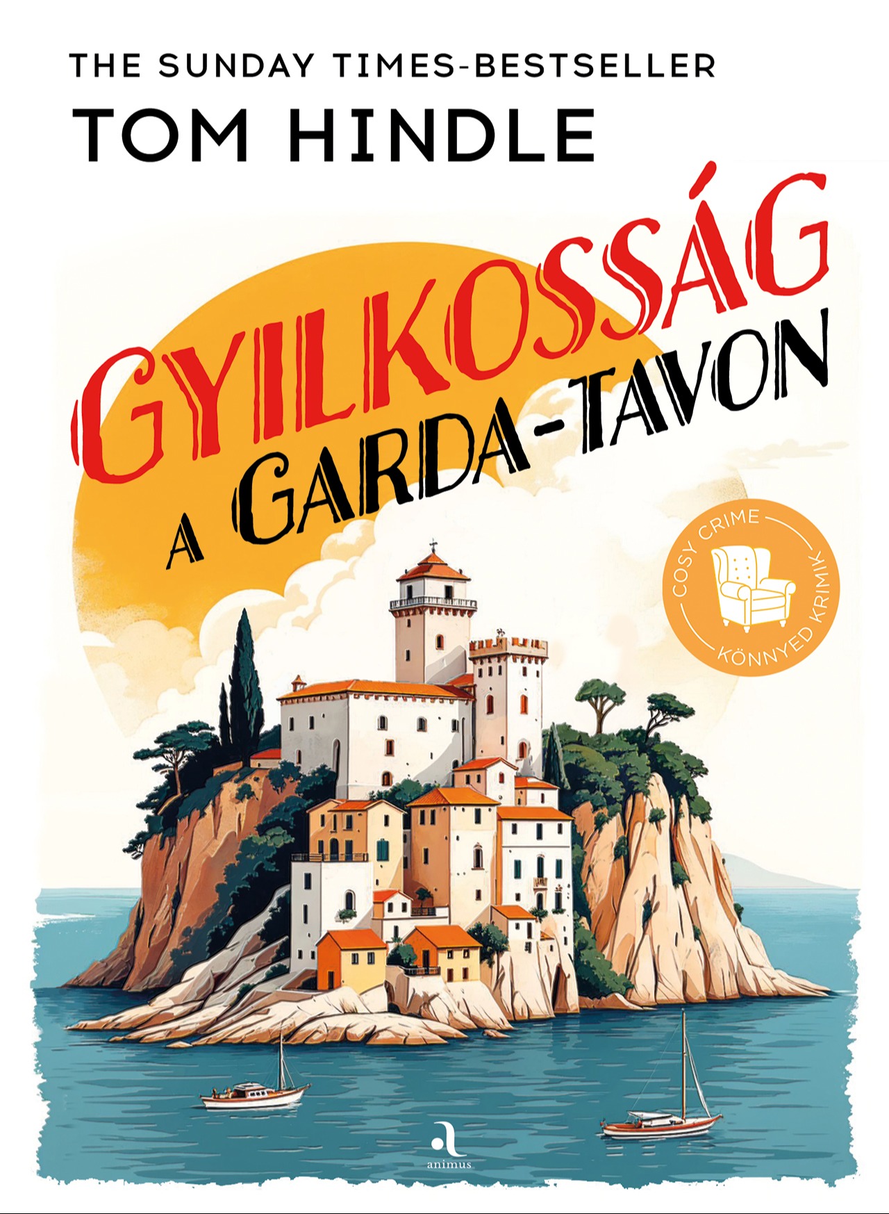 Tom Hindle - Gyilkosság a Garda-tavon [eKönyv: epub, mobi]