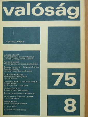 Antoniewicz Roland József - Valóság 1975. augusztus [antikvár]
