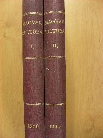 Balla Borisz - Magyar Kultúra 1930. január-december I-II. [antikvár]