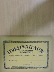 Térképvázlatok gyakorló rajzfüzete [antikvár]