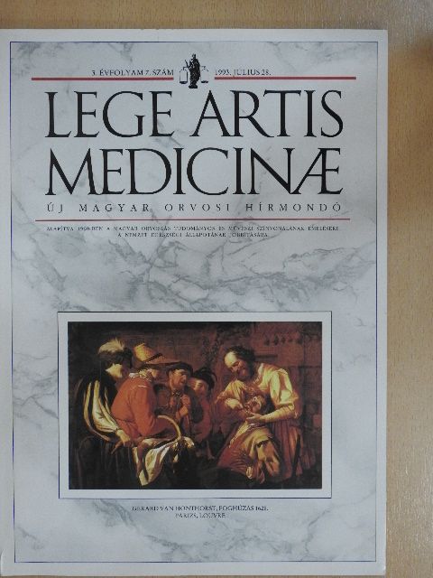 András László - Lege Artis Medicinae 1993. július 28. [antikvár]