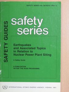 Earthquakes and Associated Topics in Relation to Nuclear Power Plant Siting [antikvár]