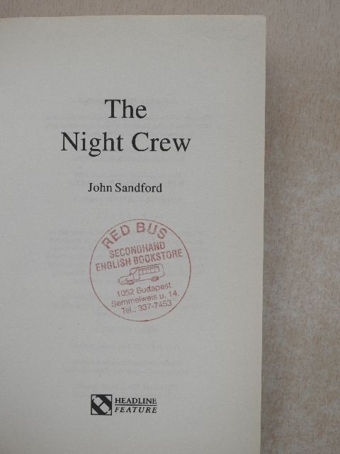 John Sandford - The Night Crew [antikvár]