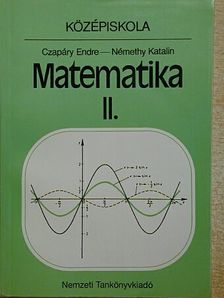 Czapáry Endre - Matematika II. [antikvár]