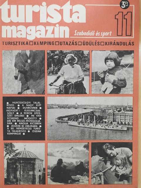 Peregi Zsolt - Turista Magazin 1978. november [antikvár]