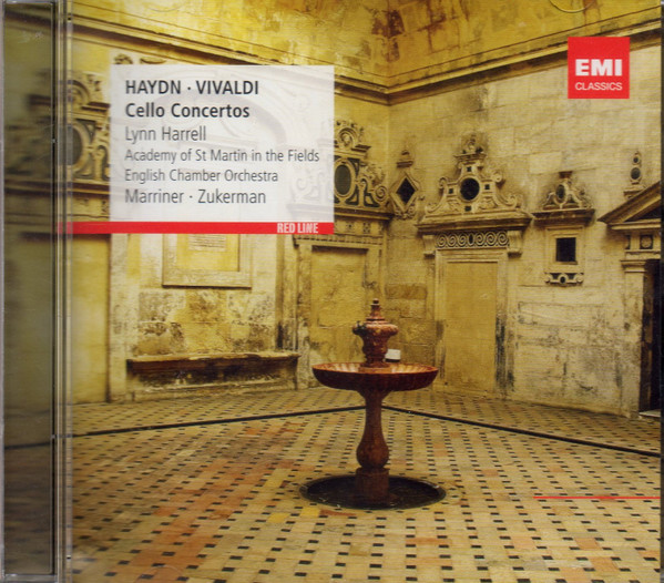 HAYDN - VIVALDI - CELLO CONCERTOS CD MARRINER - ZUKERMAN