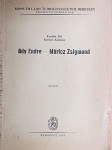 Kardos Pál - Ady Endre-Móricz Zsigmond [antikvár]