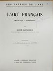 René Schneider - L'art francais [antikvár]