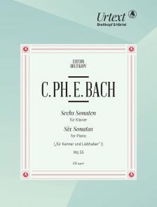 BACH,C.PH.E. - SECHS SONATEN FÜR KLAVIER Wotq 55 (CARL KREBS)