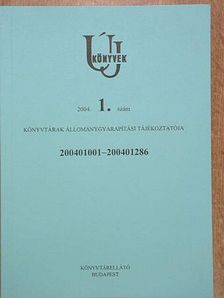Új könyvek 2004/1. [antikvár]