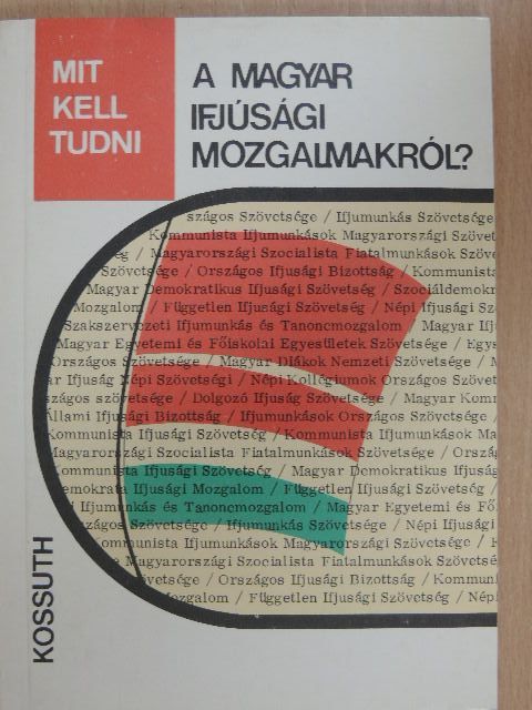 Dr. Csikós József - Mit kell tudni a magyar ifjúsági mozgalmakról? [antikvár]