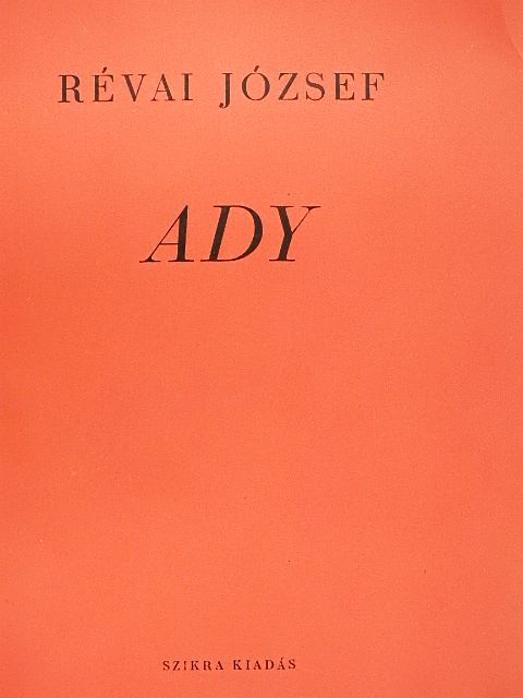 Révai József - Ady [antikvár]