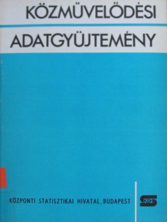Közművelődési adatgyüjtemény [antikvár]