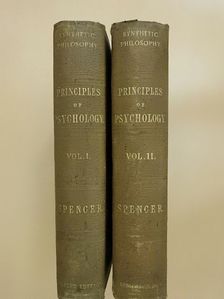 Herbert Spencer - The principles of psychology I-II. [antikvár]