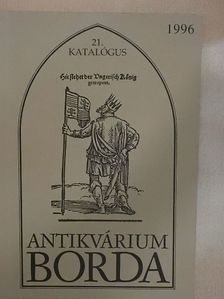 Borda Antikvárium 21. katalógus [antikvár]