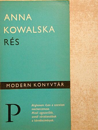 Anna Kowalska - Rés [antikvár]