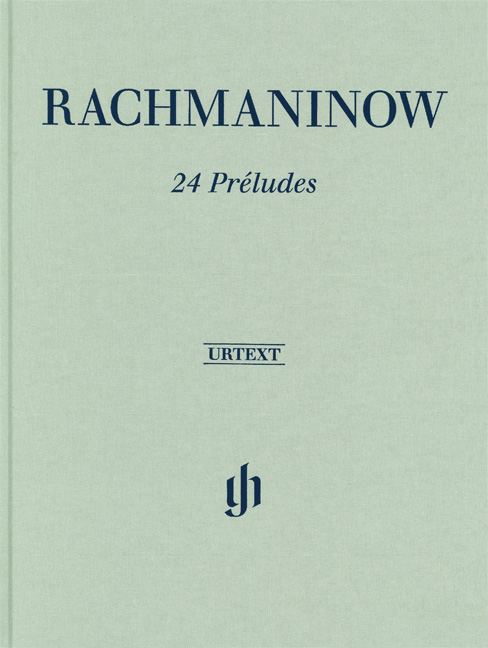 RACHMANINOV, SEGEI - 24 PRÉLUDES - HARD COVER