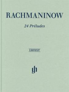 RACHMANINOV, SEGEI - 24 PRÉLUDES - HARD COVER
