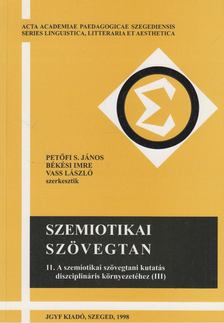 Szemiotikai szövegtan 11. [antikvár]