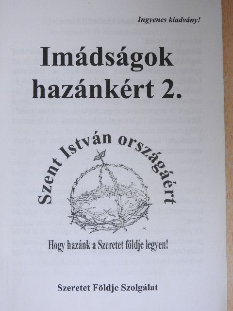 Sipos Gyula - Imádságok hazánkért 2. [antikvár]
