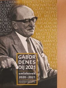 Bendzsel Miklós - Gábor Dénes díj 2021 [antikvár]