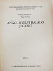 Dr. Gulyás Józsefné - Angol nyelvi haladó jegyzet [antikvár]
