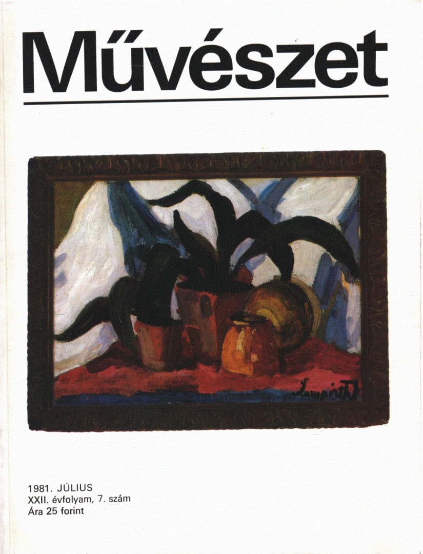 Rideg Gábor (főszerk.) - Művészet 1981. július [antikvár]