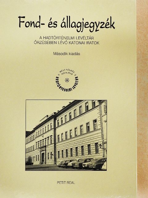 Dr. Bonhardt Attila - Fond- és állagjegyzék [antikvár]