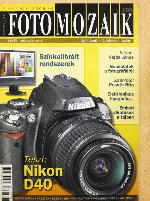 Kéri Gáspár - Foto Mozaik 2007. január [antikvár]