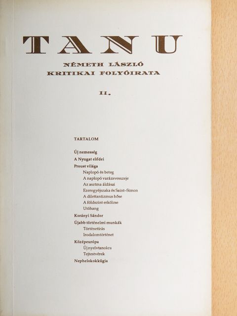 Németh László - Tanu II. [antikvár]
