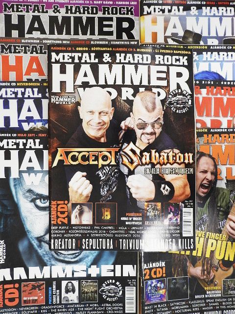 Metal & Hard Rock Hammer World 2017 (nem teljes évfolyam) [antikvár]