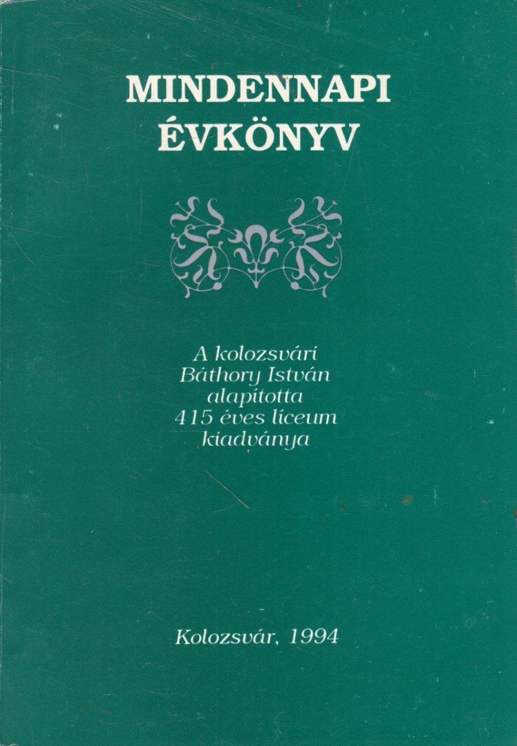 Balázs Ildikó - Mindennapi évkönyv 1994 [antikvár]