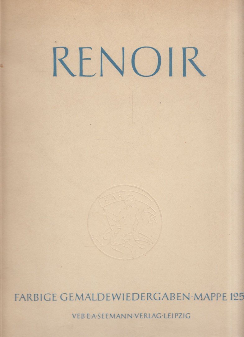 Dr. Walther Scheidig - Pierre Auguste Renoir 1841-1919 [antikvár]