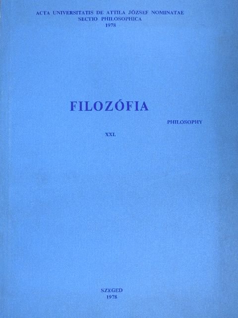 Balogh Tibor - Filozófia XXI. [antikvár]