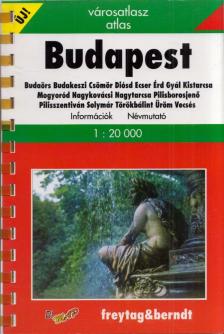 Budapest városatlasz 1 : 20 000 [antikvár]
