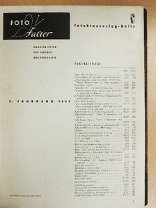 Erwin Wendt - Fotofalter 1957. Januar-Dezember [antikvár]