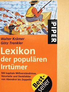 Götz Trenkler - Lexikon der populären Irrtümer [antikvár]