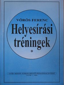 Vörös Ferenc - Helyesírási tréningek [antikvár]