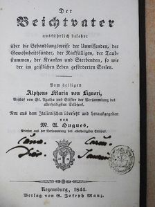 Alphons Maria von Liguori - Der Beichtvater (gótbetűs) [antikvár]