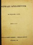 Dömötör Tekla - Néprajzi közlemények III. 4. [antikvár]