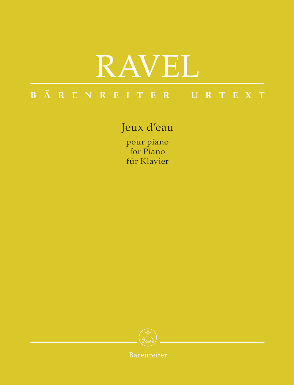 RAVEL... - JEUX D'EAU POUR PIANO
