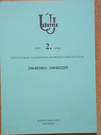 Új könyvek 2004/2. [antikvár]