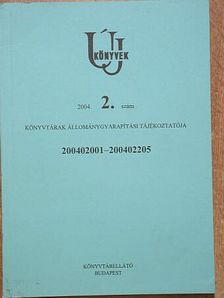 Új könyvek 2004/2. [antikvár]