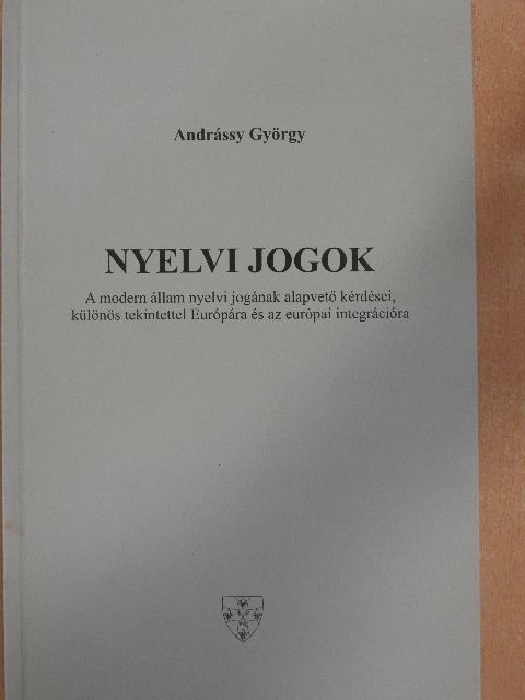 Andrássy György - Nyelvi jogok [antikvár]