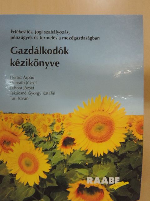 Herbst Árpád - Gazdálkodók kézikönyve (vegyes számok) [antikvár]