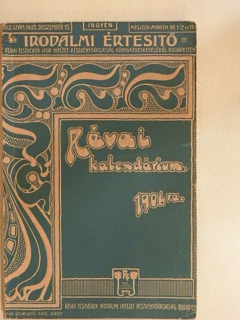 Ambrus Zoltán - Révai-Kalendárium 1906. [antikvár]