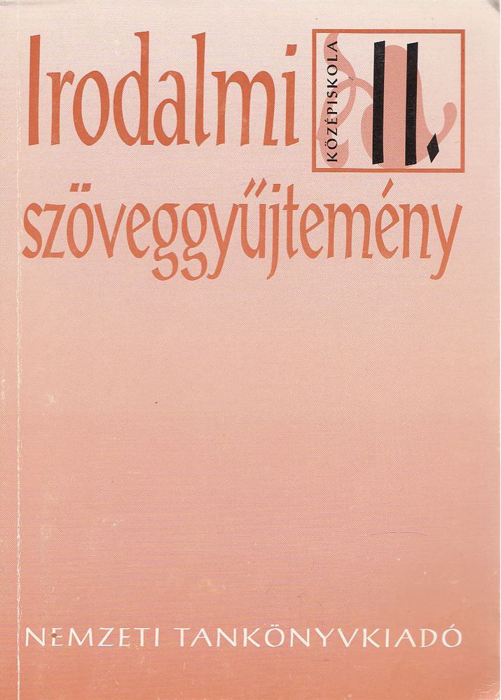 Madocsai László - Irodalmi szöveggyűjtemény II. [antikvár]