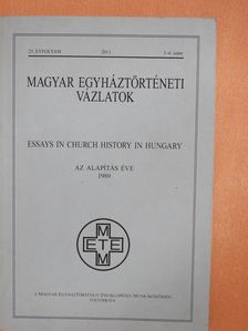 Csíky Balázs - Magyar Egyháztörténeti Vázlatok 2013/3-4. (dedikált példány) [antikvár]