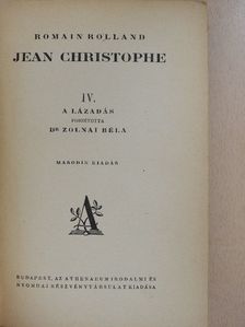 Romain Rolland - Jean Christophe IV. [antikvár]