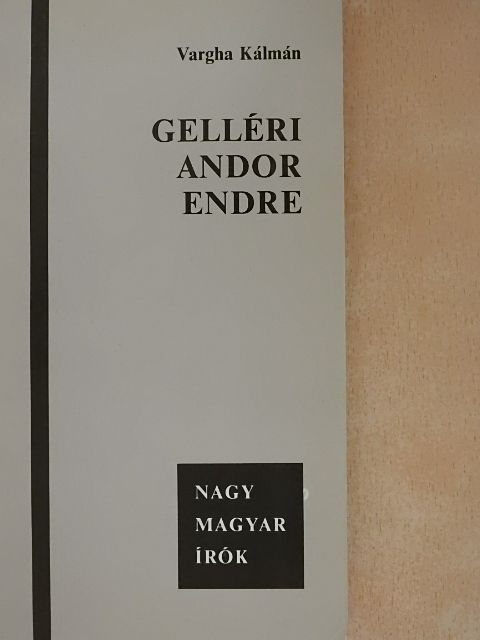Vargha Kálmán - Gelléri Andor Endre [antikvár]